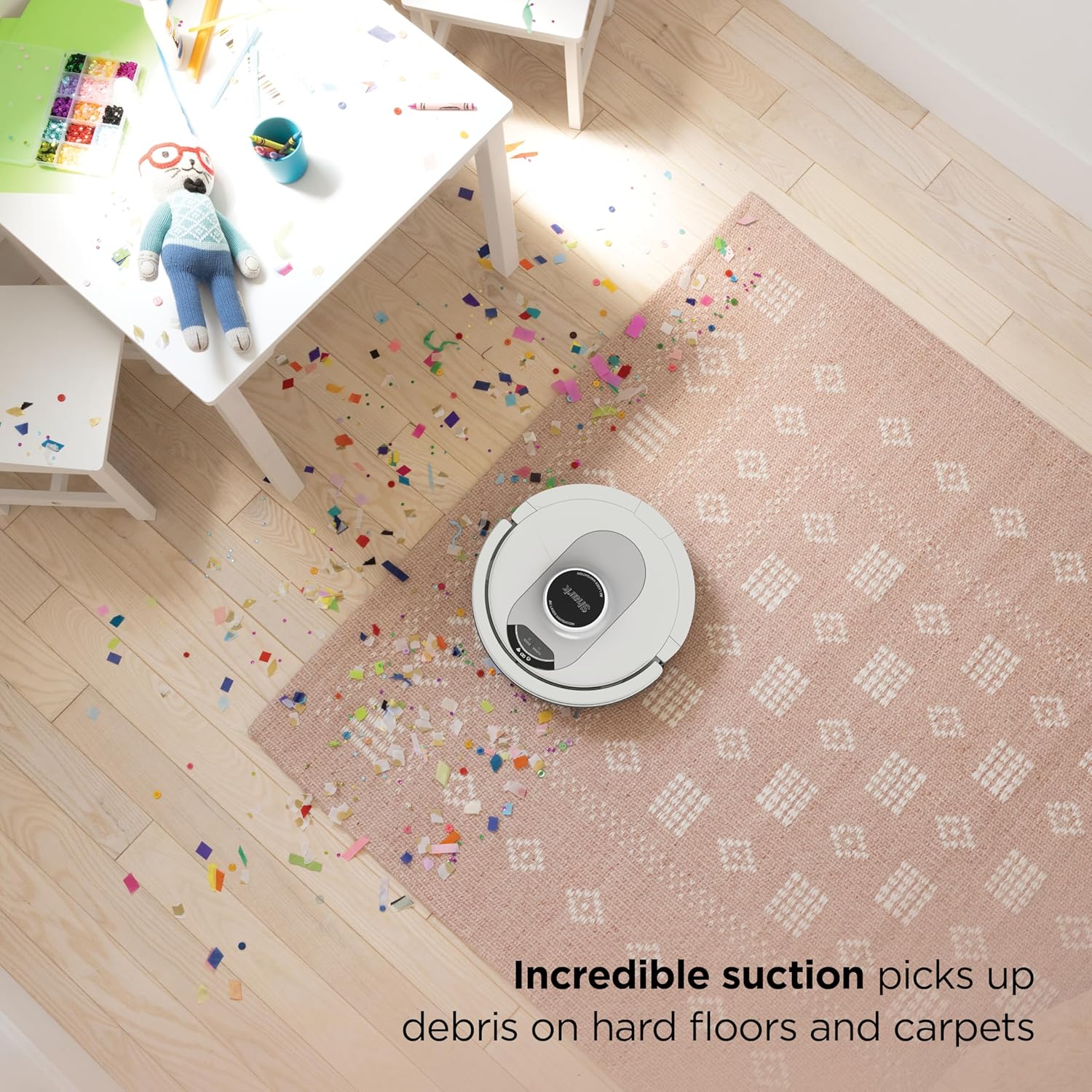 Robotic vacuum cleaner Voice Control Robot Vacuum with Matrix Clean Navigation Home Mapping